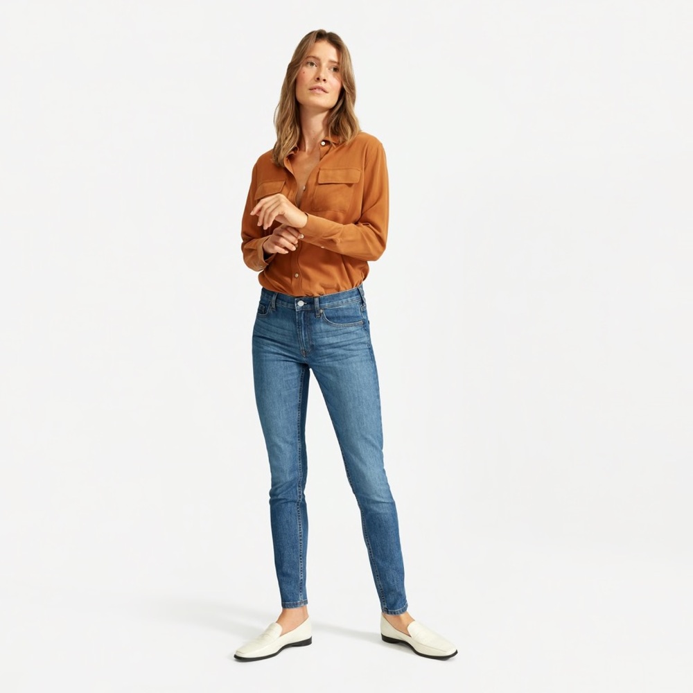 Everlane Mid-Rise Skinny Jeans
